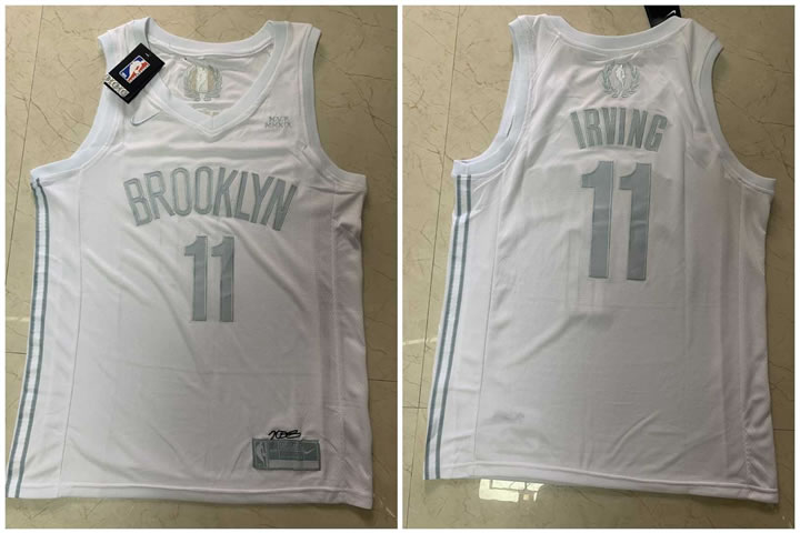 Nets 11 Kyrie Irving White Nike Swingman MVP Jersey,We sell and wholesale Nets 11 Kyrie Irving White Nike Swingman MVP Jersey on line form chian!